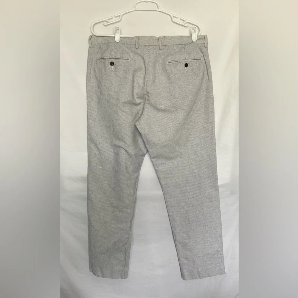 J. Crew Gray Slim-Fit Dress Pants